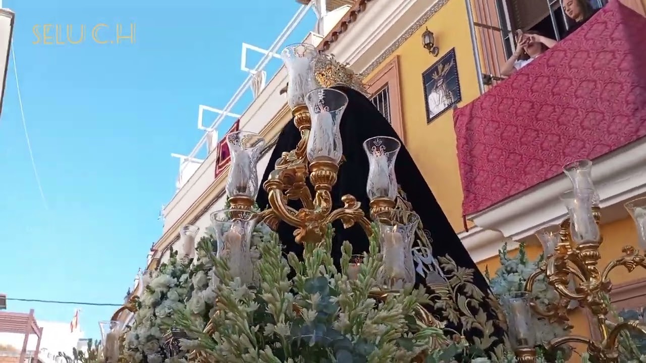 VIRGEN DE LA SOLEDAD DE LA ALGABA SALIDA EXTRAORDINARIA OCT.25