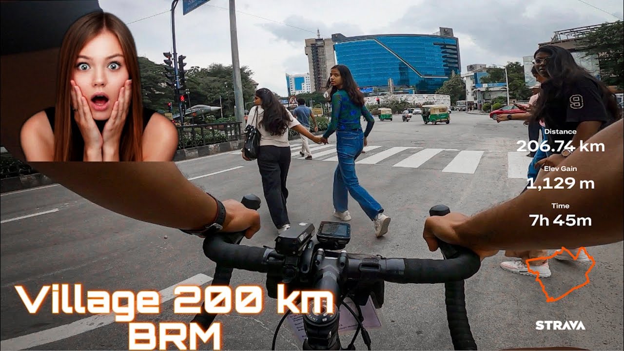 Поездка на BRM по деревне на 200 км | Бреве Рандоннерс Мондио | Бангалор