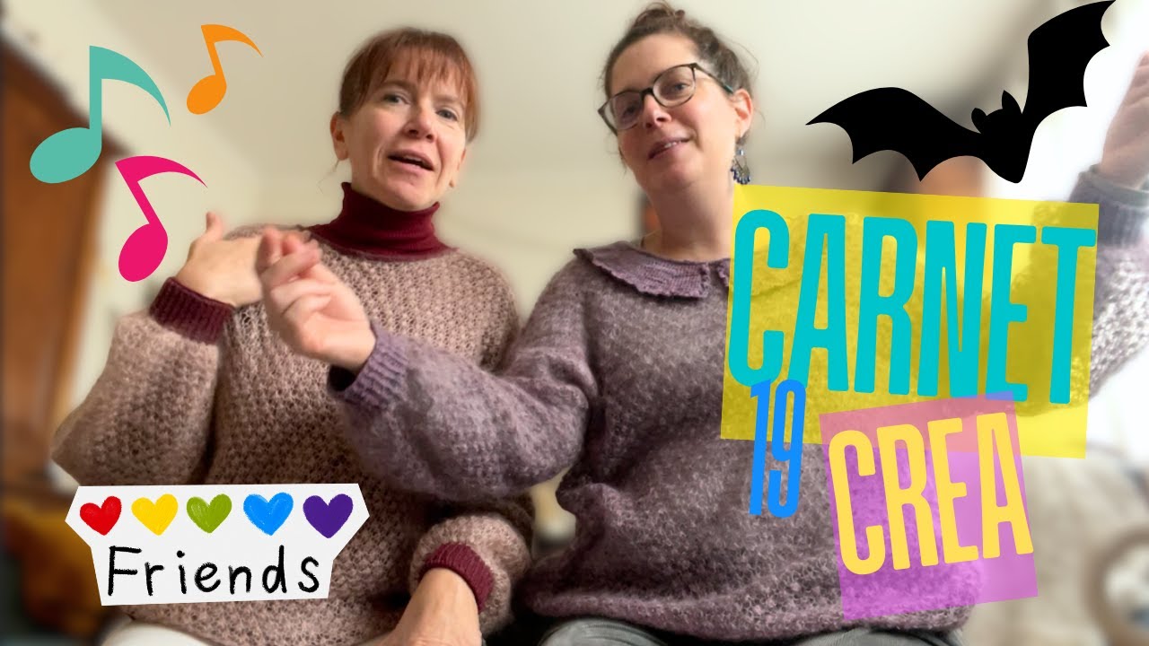 Carnet cr&eacute;atif 2025 #19 &bull; copines de Plumetis