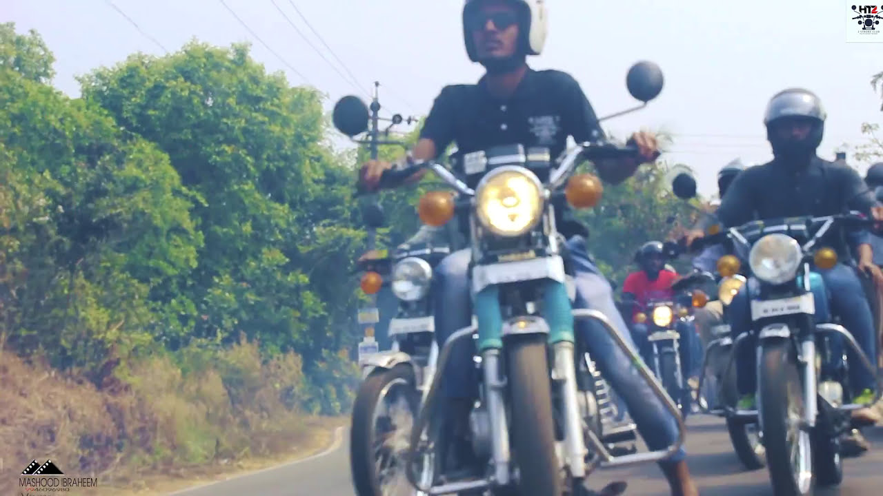 Rx 100 rode show all keralacolleg Day