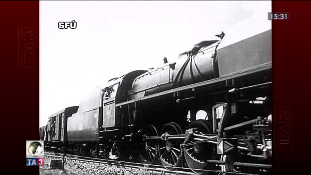 Ťažkotonážny vlak z Bratislavy do Štúrova bez zastávky (1953)