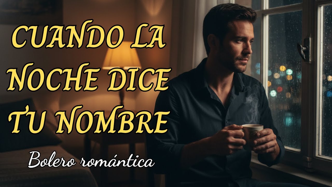 Bolero Romántico 2026 - Cuando la Noche Dice Tu Nombre | Voz de Hombre, Amor Profundo #bolero #amor