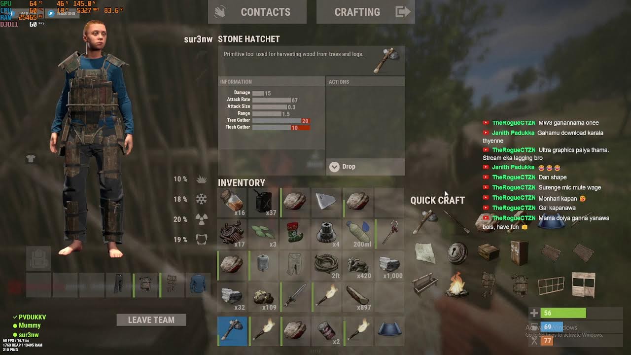 Rust Gameplay 2023 Ultra Graphics Gameplay