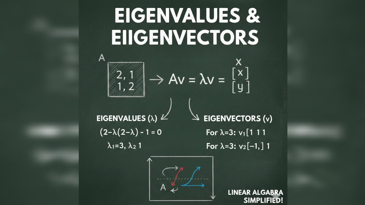 Linear Algebra: Eigenvalues and Eigenvectors | A complete Playlist |Bsc| Msc | Math by Jyoti kansal 