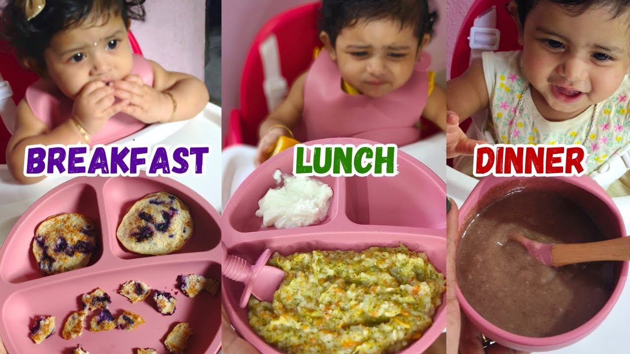 What My 8 Month Old Eats In A Day (Breakfast, Lunch, Dinner) | Baby 1 Day Meal | Homemade Baby Food
