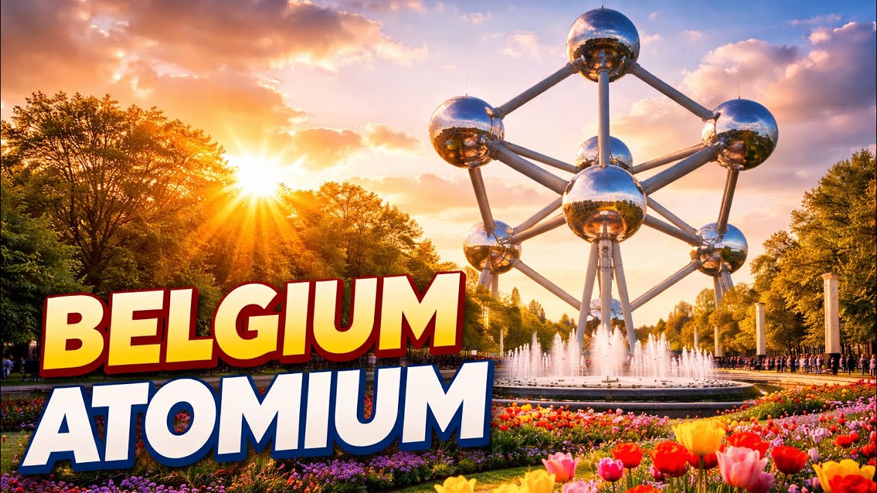 Mini Vlog of Belgium￼ 🇧🇪 Atomium 