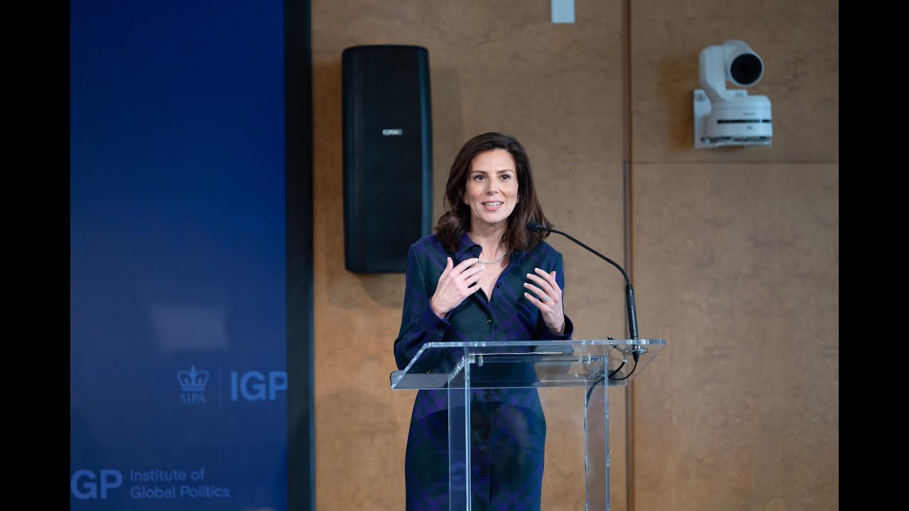 Keren Yarhi-Milo and Hillary Clinton | Columbia IGP Women's Initiative Launch Summit Opening Remarks