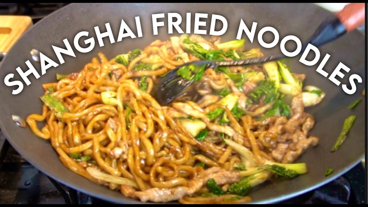 How To Make Shanghai Fried Noodles | Quick 15 minute dinner