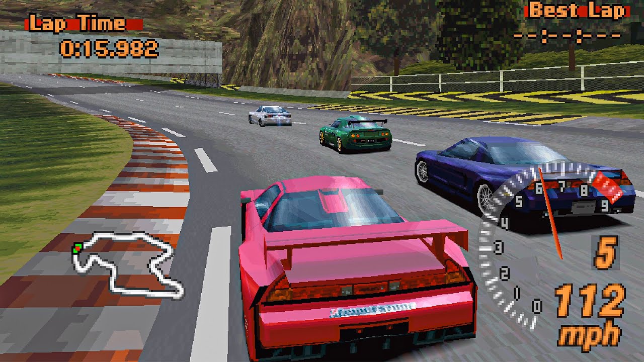 Gran Turismo 2 - Pure Sports Car Cup Gameplay (Acura NSX Type S Zero '97)