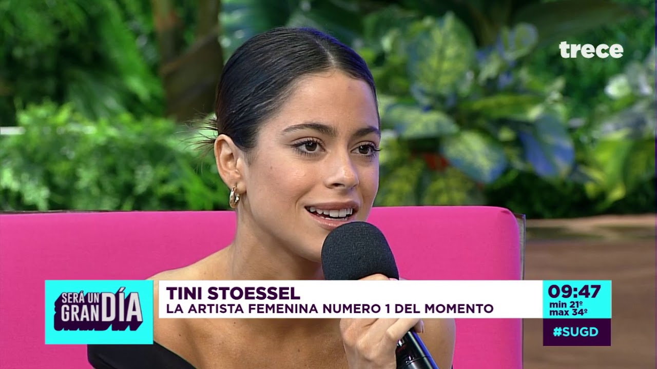 Tini Stoessel en #SeráUnGranDíaPy
