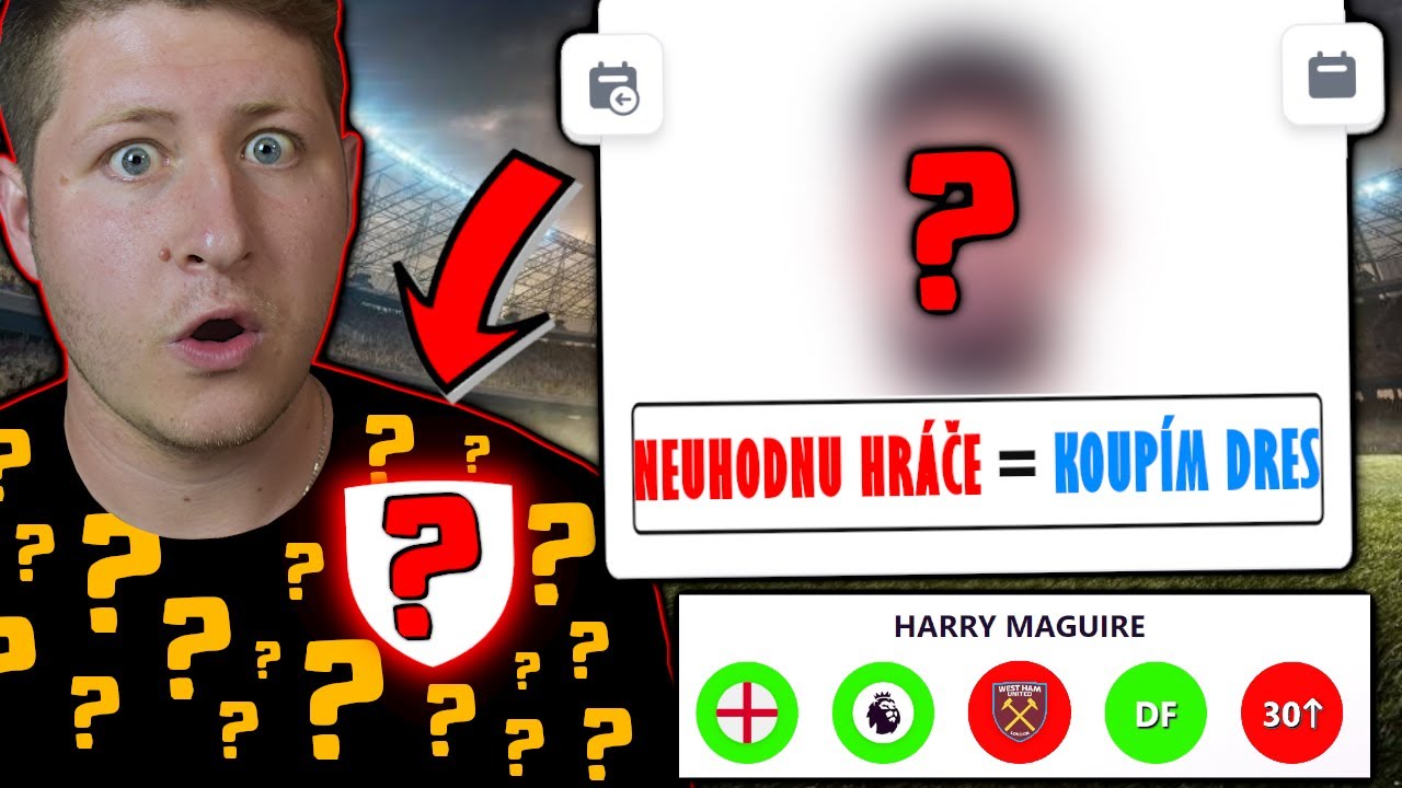 Koupím dres hráče, kterého neuhodnu!