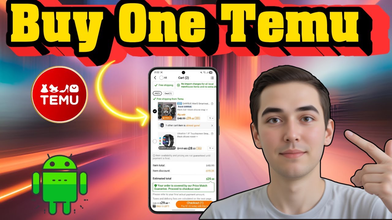 How To Buy One Thing On Temu | Simple Solo Purchase Guide (2025)