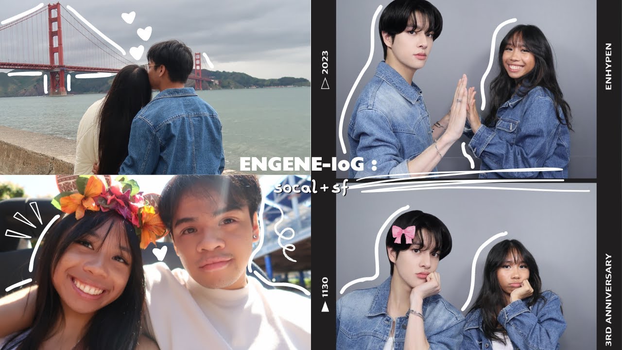 [ ENGENE-loG ] : disneyland, los angeles, san francisco, enhypen, boba, photoism, din tai fung, etc