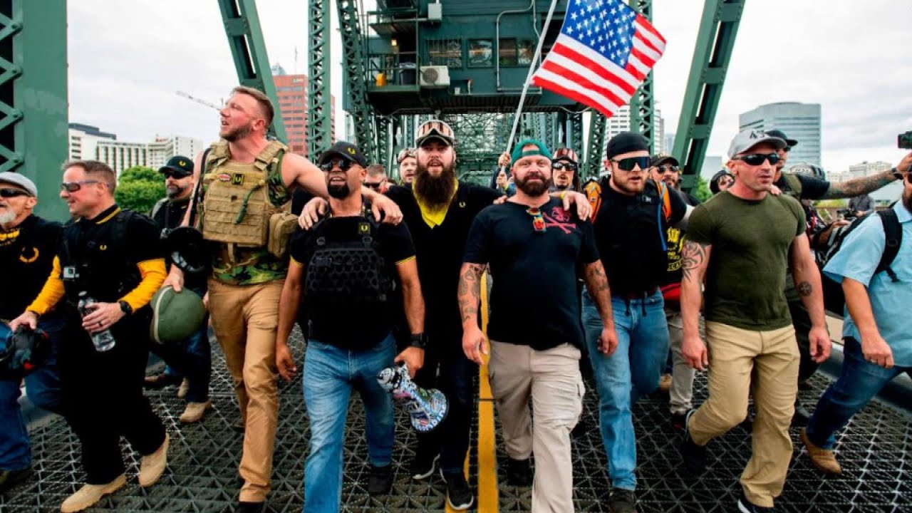 Proud Boys Adopts President Trump’s Words as Slogan