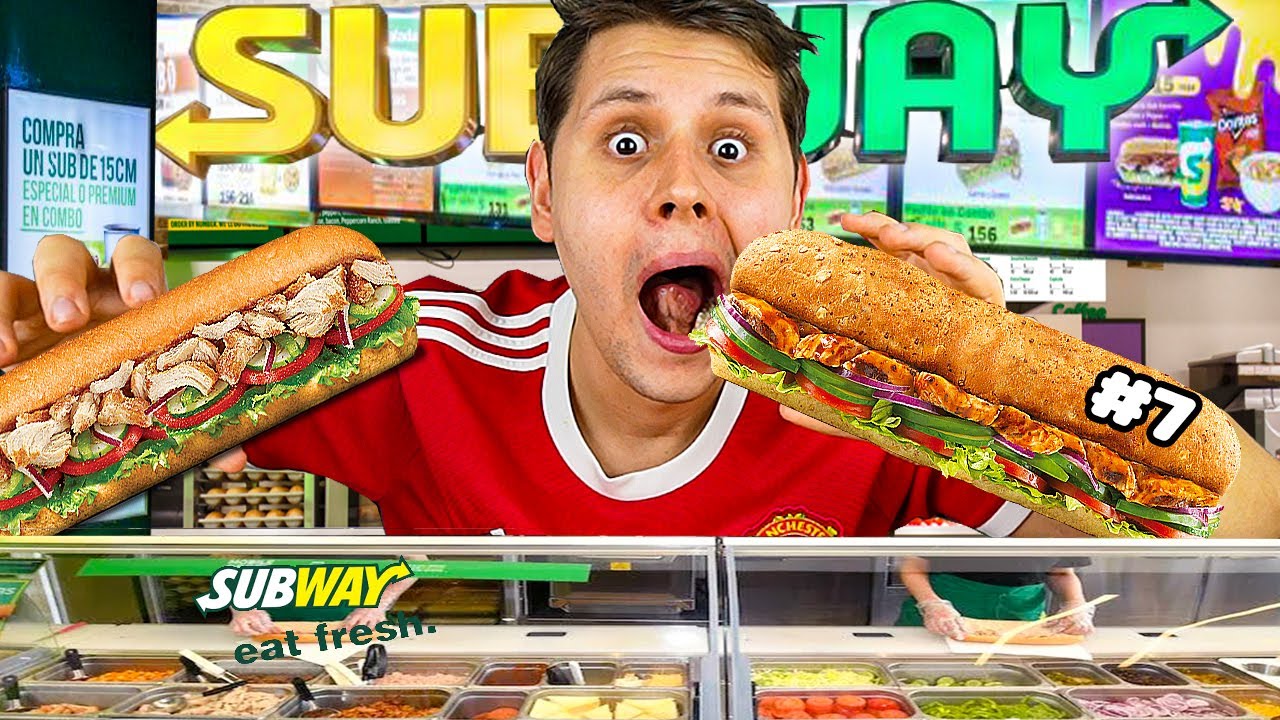 Wie viele SUBWAY SANDWICHES SCHAFFE ich in 24 STUNDEN?🥪😣