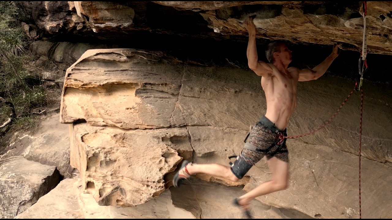 Some rad cave climbing