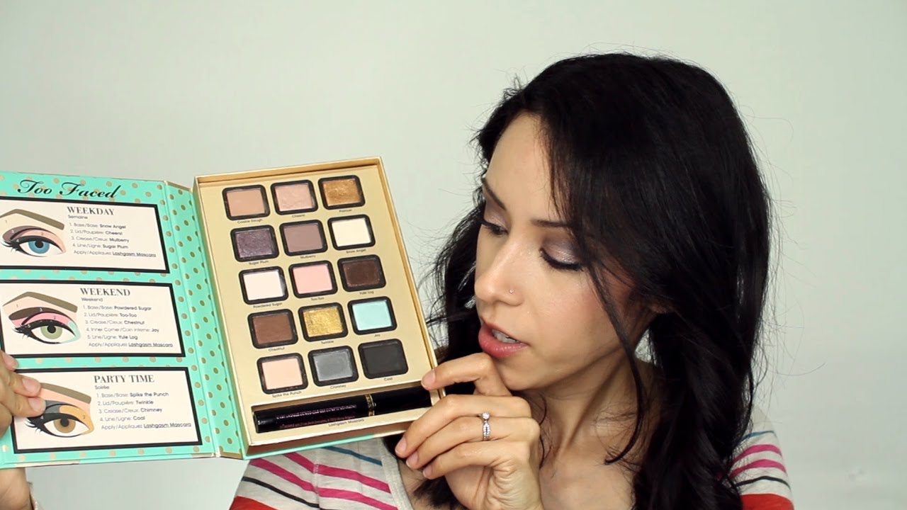Joy to the Girls - Too Faced Holiday Palette Review and Swatches