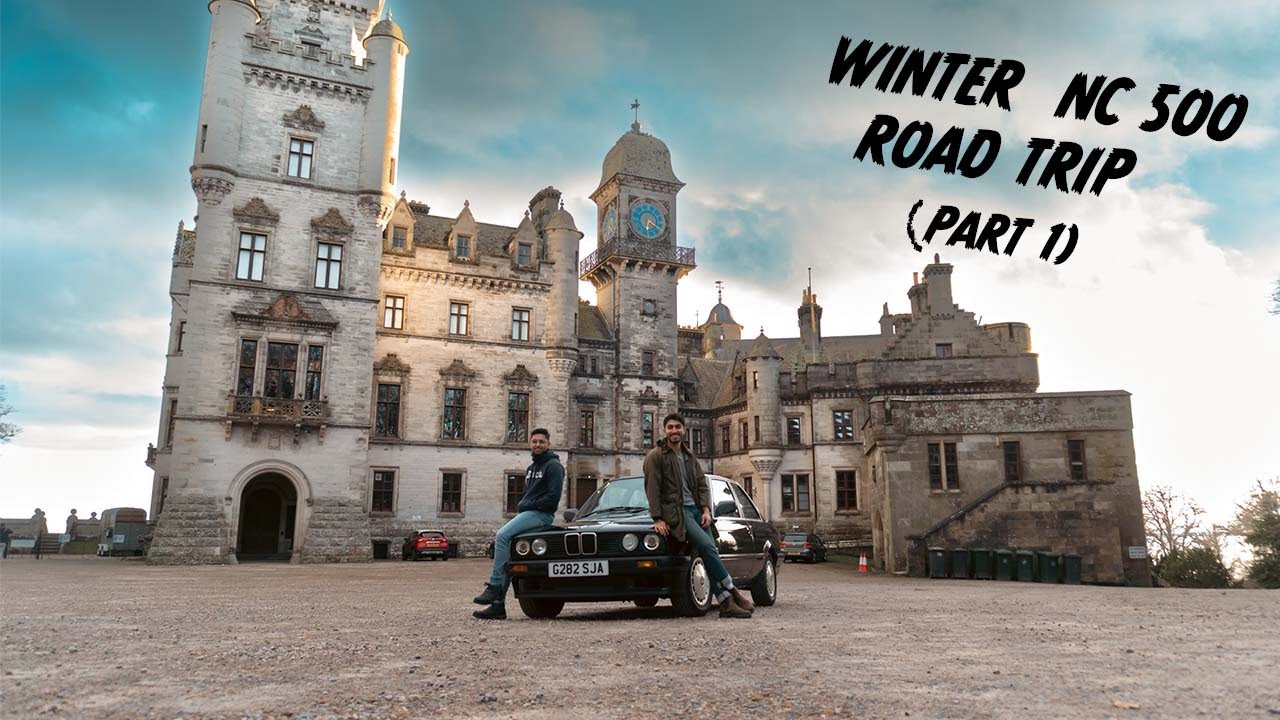 Winter Road trip to NC 500 || BMW E30 Adventures || Part 1  #BMW #Scotland