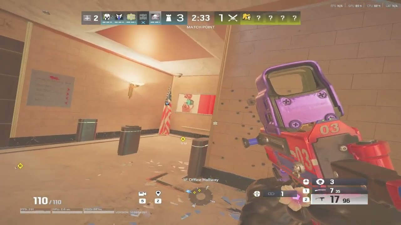 How a t2 entry plays siege
