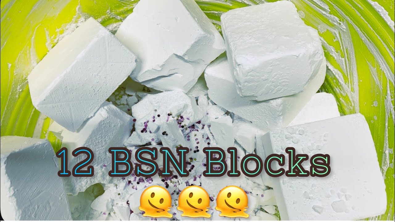 12 Perfect BSN Blocks 🫶✨😋| Extreme Stress Relief 🥱😴 | Gym Chalk ASMR