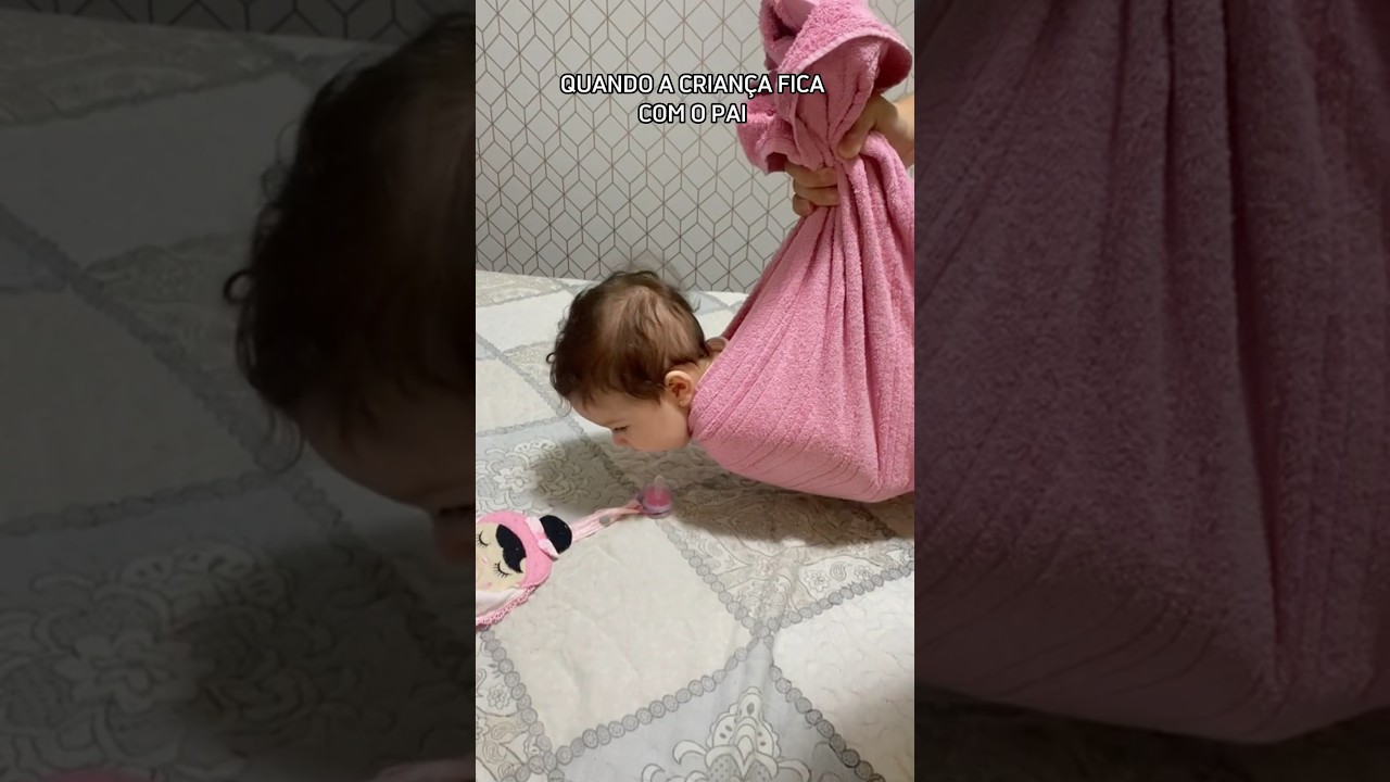 QUANDO A CRIAN&Ccedil;A FICA COM O PAI #shorts