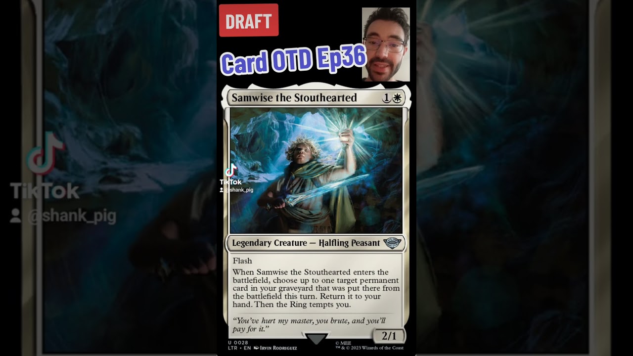 Card OTD Ep36- Samwise the Stouthearted