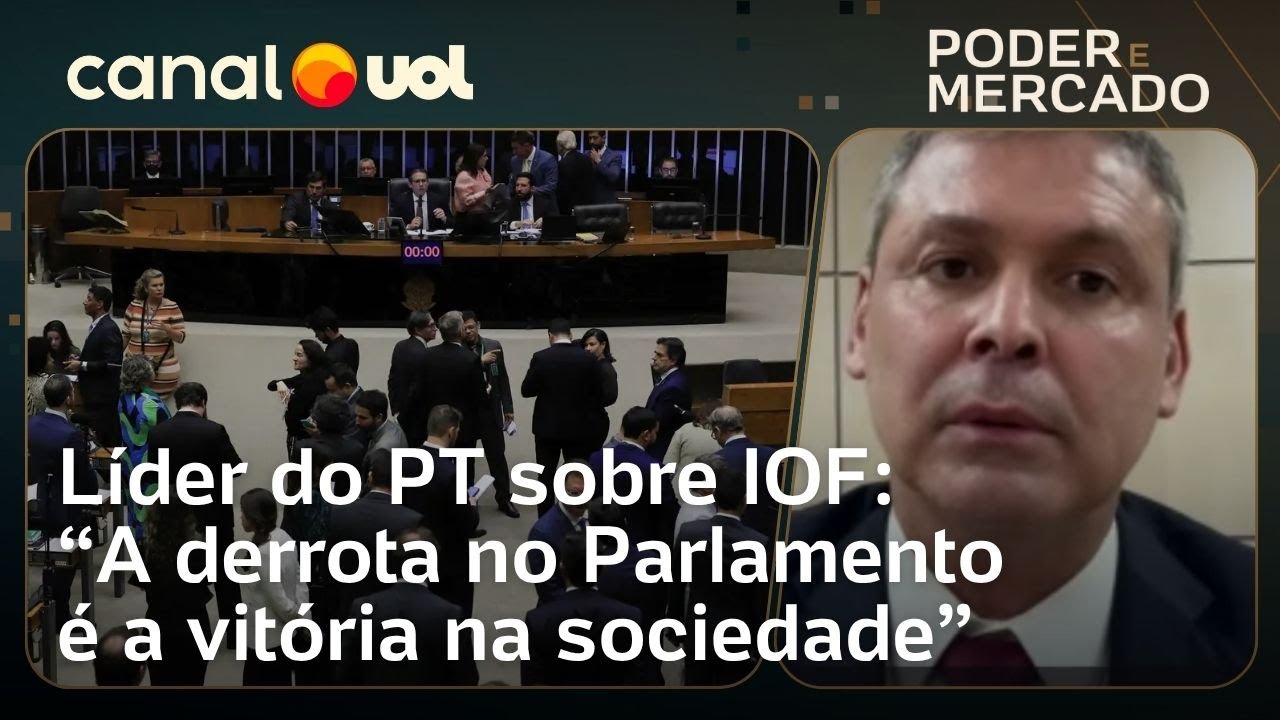 IOF: governo foi derrotado no Congresso, mas ganhou debate na sociedade, diz líder do PT