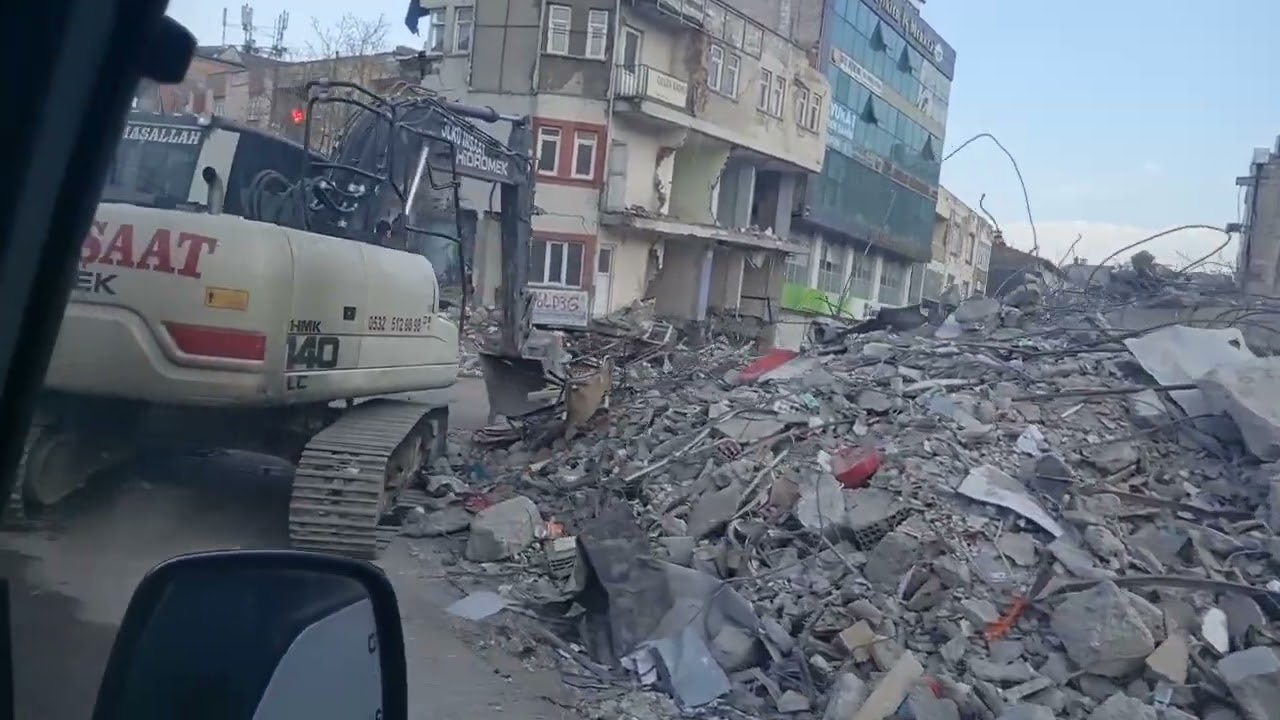 Elbistan deprem sonrası üzüntü