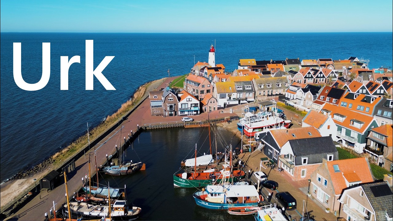 Urk Netherlands 🇳🇱 | Historic Fishing Village in Stunning 4K Drone Video