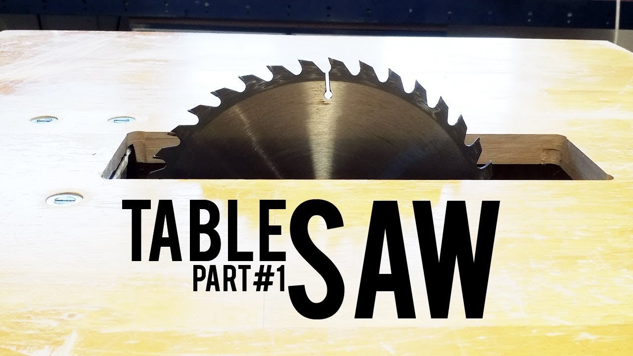 Homemade table saw (Part 1) - Teardown and table top | DIY | Rebuild
