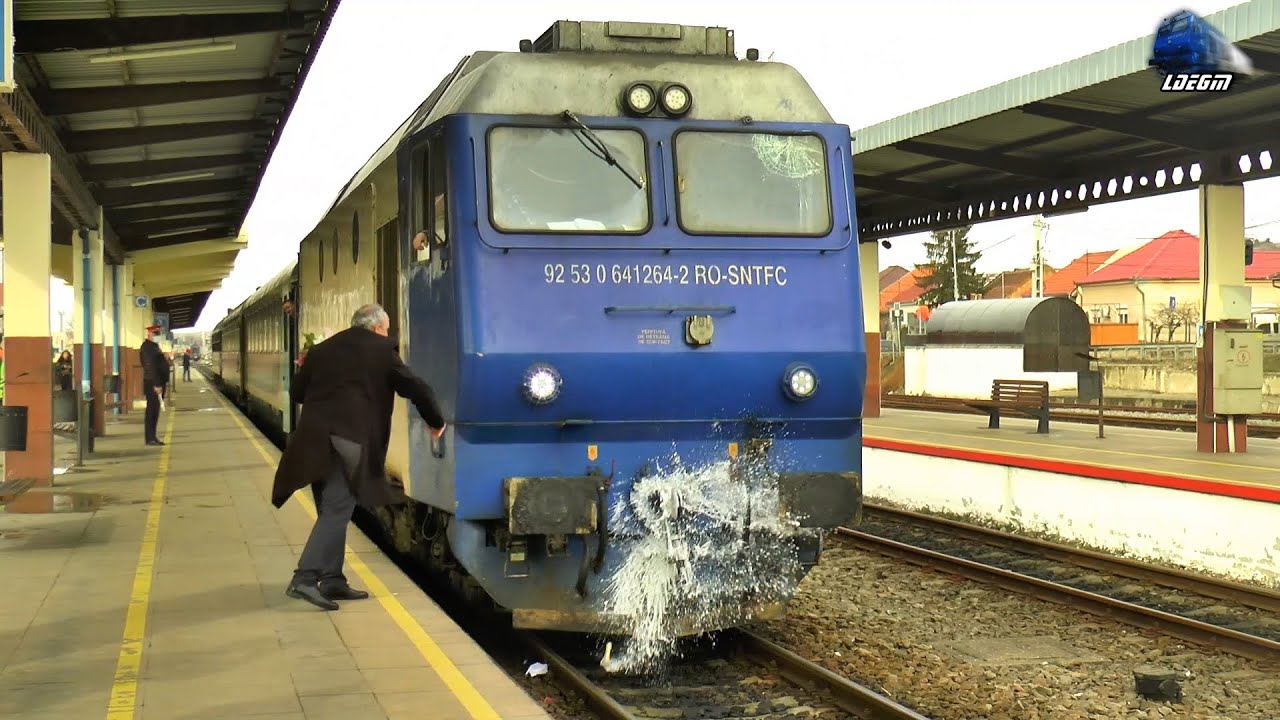 Pensionarea Unui Mecanic de Locomotivă/Locomotive Engineer Retirement in Gara Oradea - 31 Jan 2022