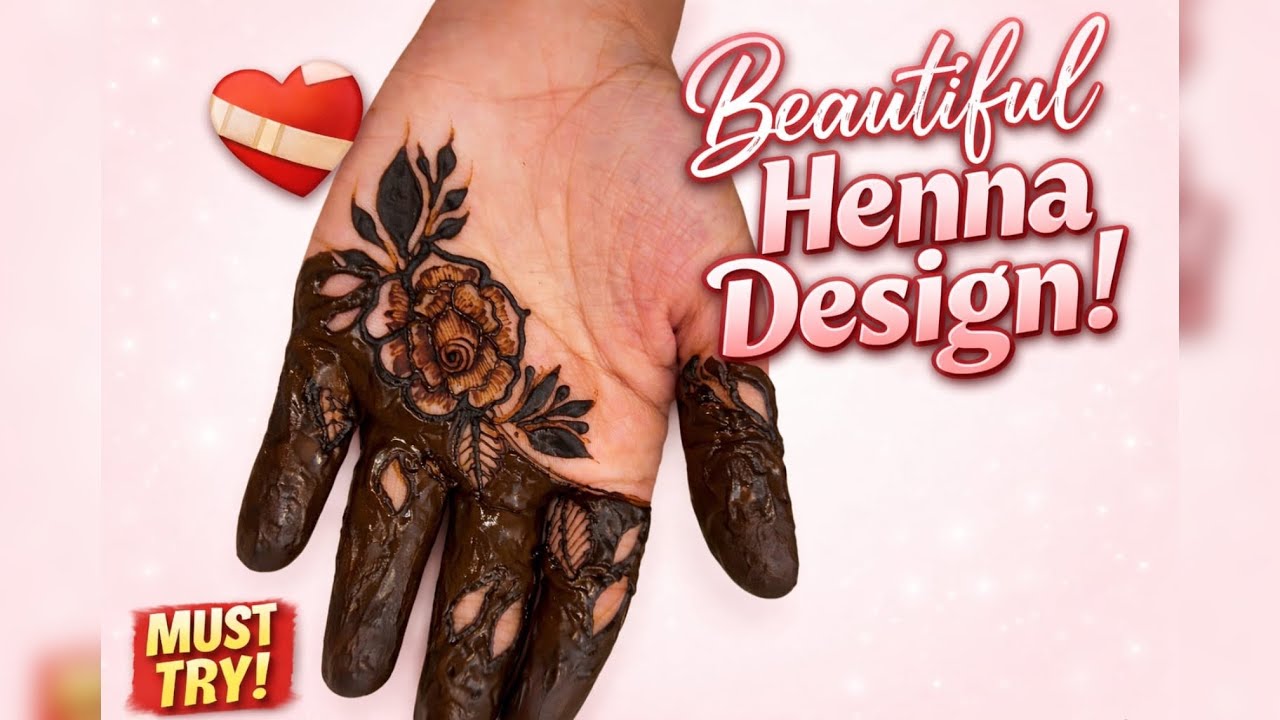 This Mehendi Design Went VIRAL 😍🔥 #viralmehendi #mehendidisign #hennaart#