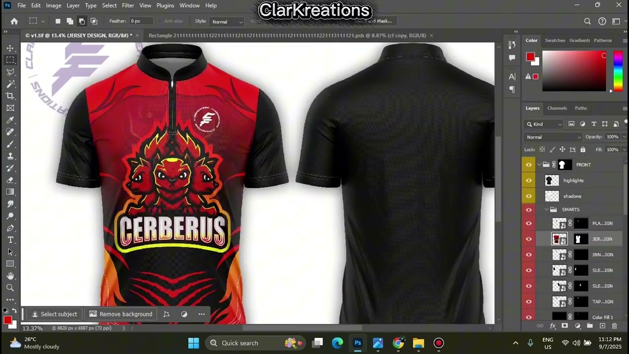 Chinese Collar Shirt Mock up (Free Download)