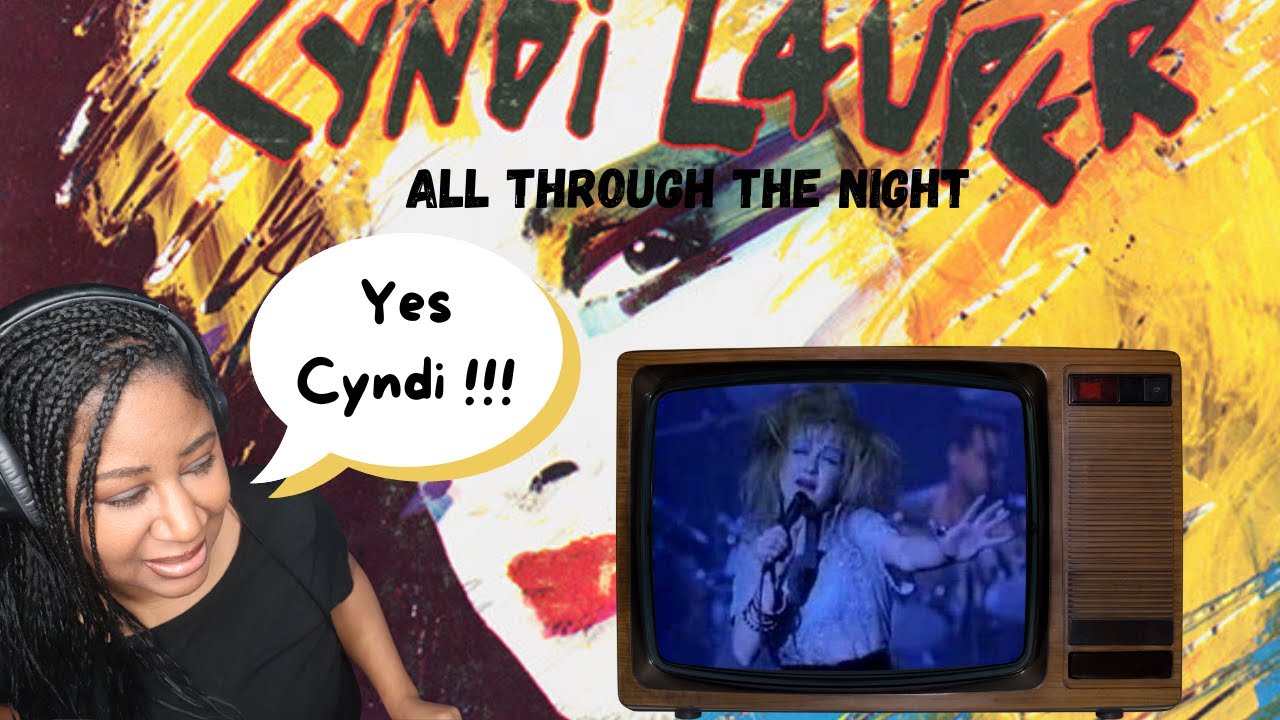 All through the night- live (1983) REACTION