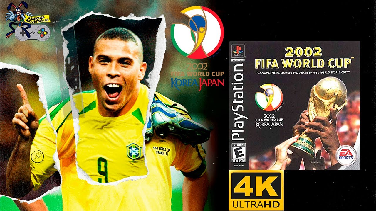 ⚽️💥🔥🏆 Copa Mundial FIFA 2002 Corea Y Japón 4K HD PS1 | Longplay / Gameplay Completo | FIFA World Cup