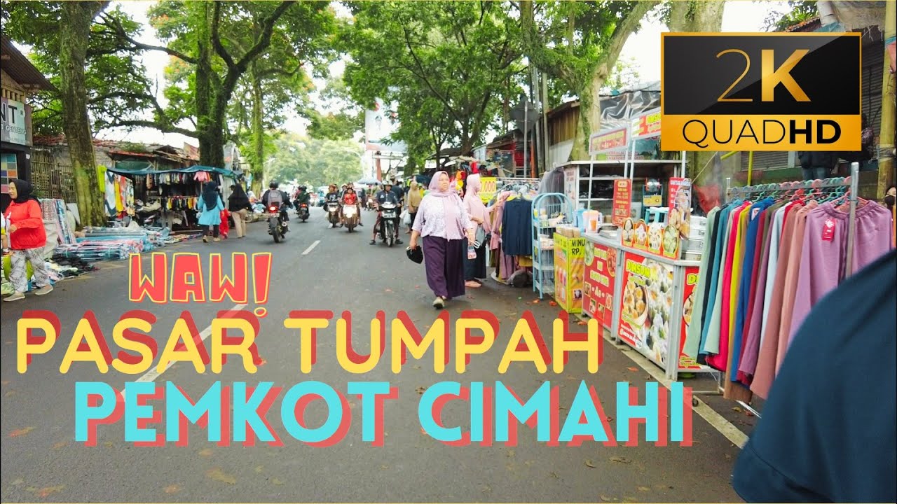 Sunday Morning at Traditional Market PEMKOT CIMAHI🇮🇩 | Current Conditions | Virtual Walking Tour