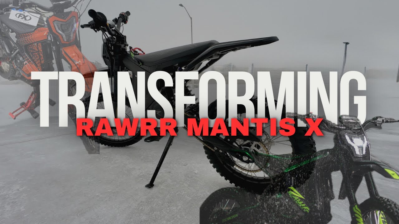 Rawrr Mantis, Mantis 72V X Factory FX Graphics How To - Transforming the Mantis X 72V Full Video