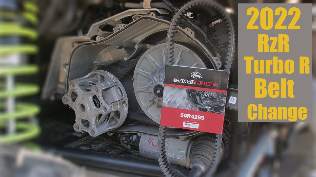 2022 Polaris RzR Turbo R Belt Change - UTV Action Magazine