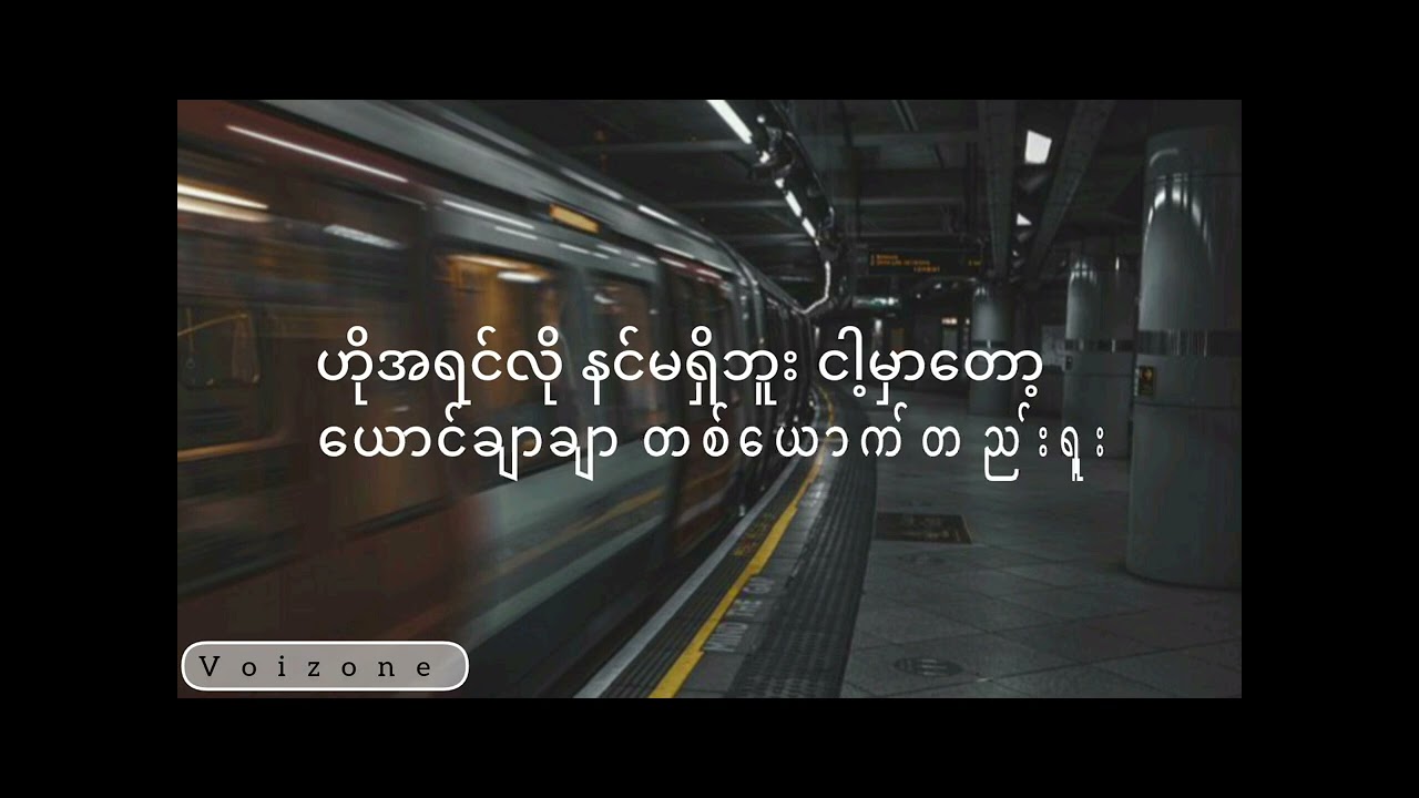 ချစ်ခဲ့တာလား ရူးခဲ့တာလား - ဝိုင်းစုခိုင်သိန်း (Lyrics Video)