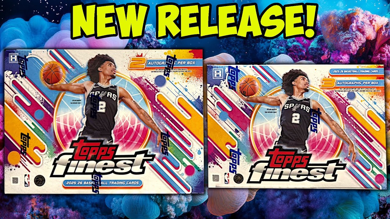 NEW Topps FINEST Basketball Cards Breaks 2025-26