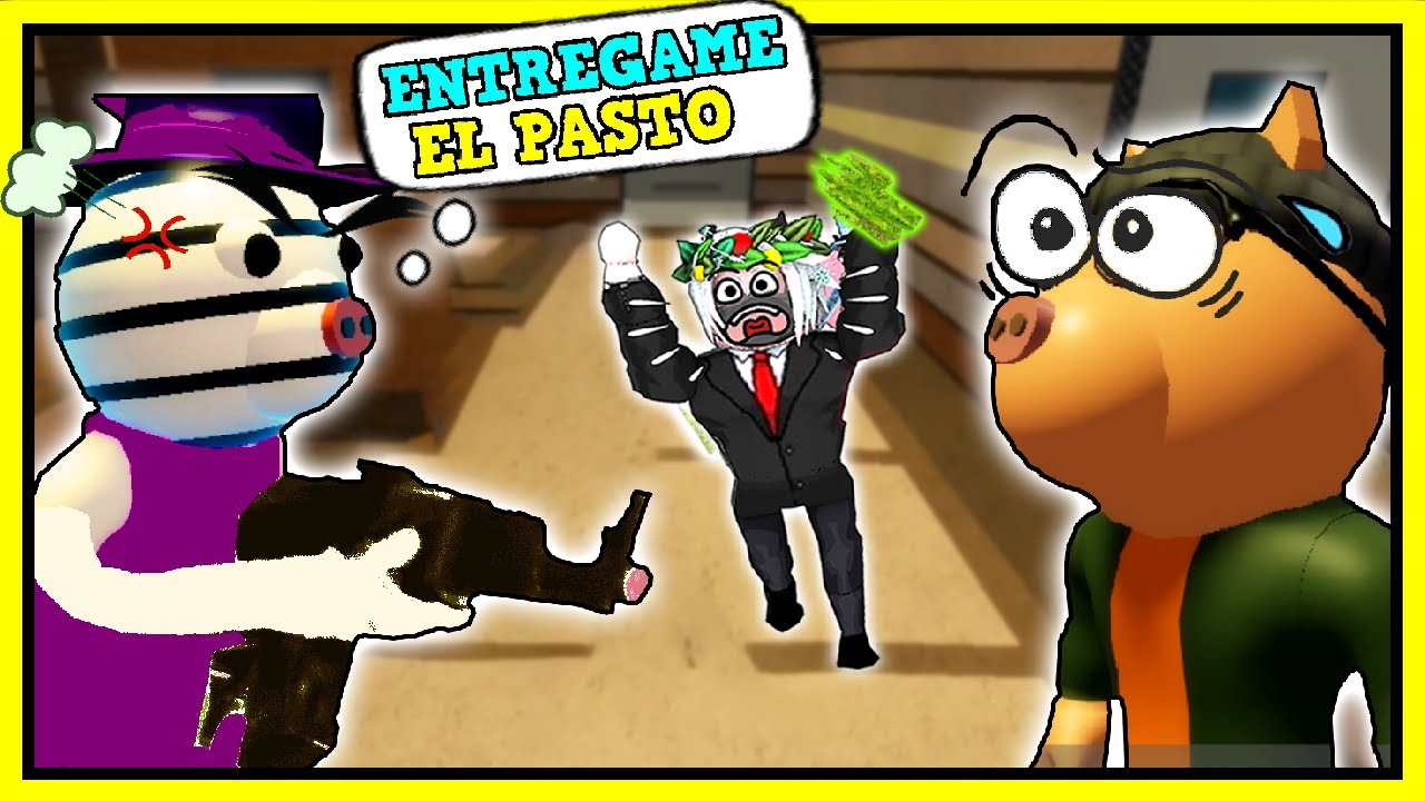 🐷 EL PASTO de ZIZZY y PONY 🤣 MOMENTOS DIVERTIDOS #9 PIGGY BOOK 2 DEKUZAM | ROBLOX 😝