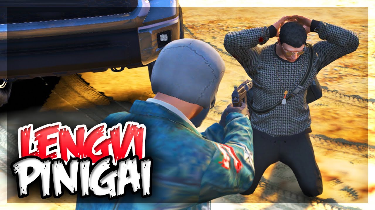 GTA V RP Lietuviškai - LENGVI PINIGAI IR GINKLŲ SIUNTA