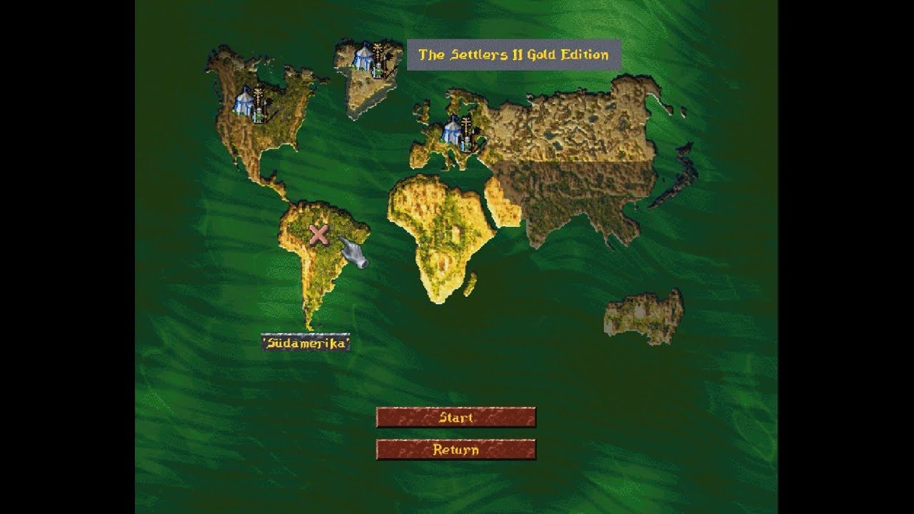 The Settlers II GE 'World campaign' South America