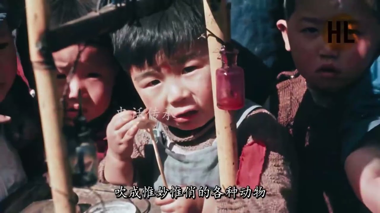 801949年北京彩色影像，曾在苏联封存6...来到中国，留下这份珍贵的历史镜头
