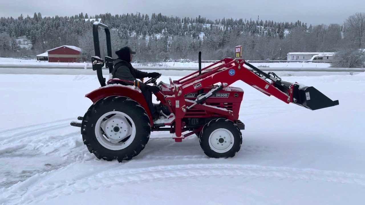Yanmar 2620D 4x4 on the move at JJ RIGGS EQUIPMENT