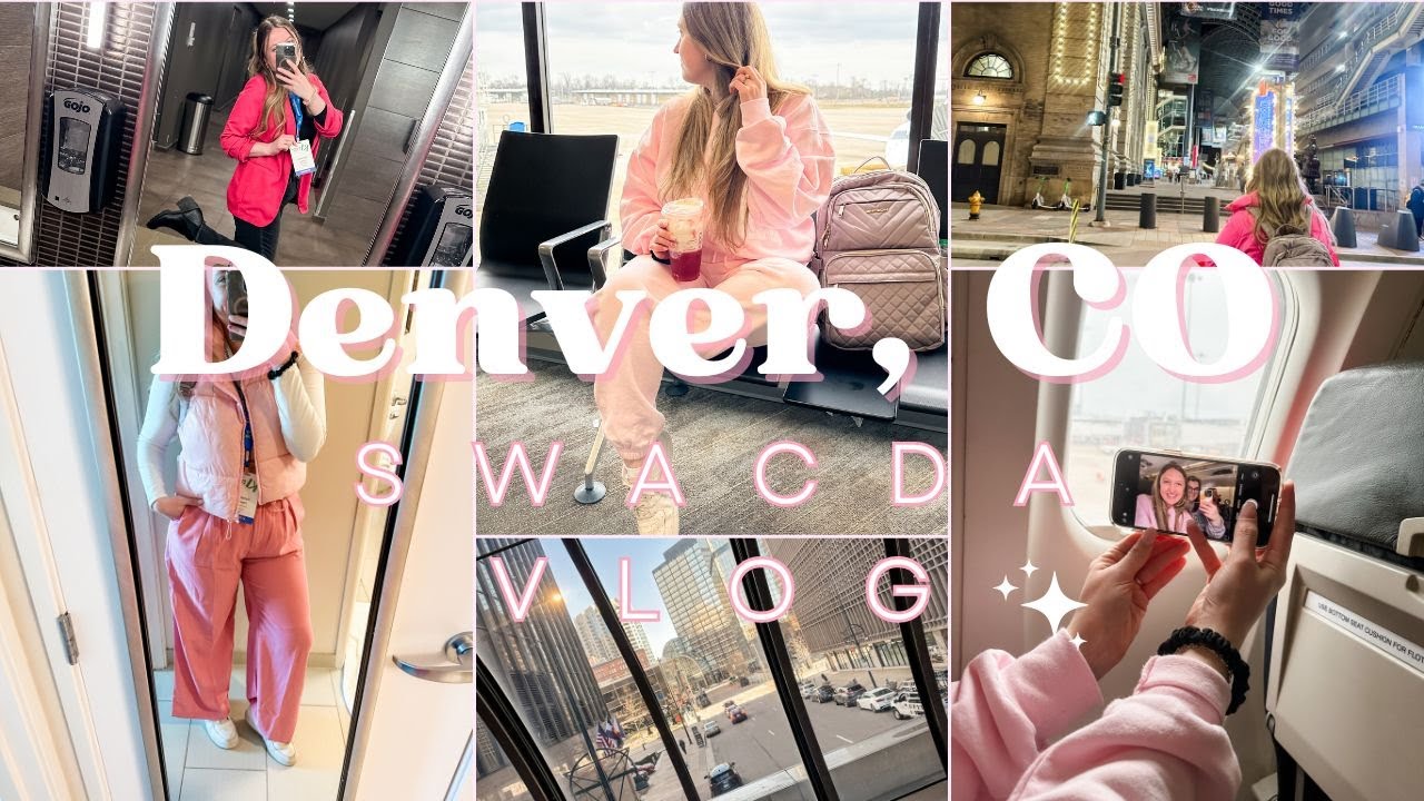 Music Conference Vlog | SWACDA, Denver CO, Travel with me