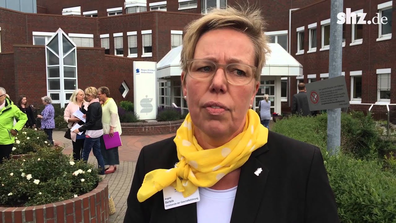 Proteste an den Regio-Kliniken in Elmshorn