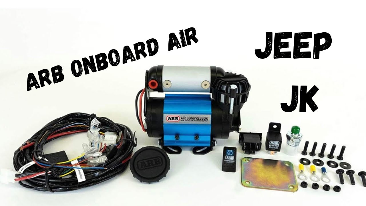 ARB Compressor CMKA12 install in a Jeep JK