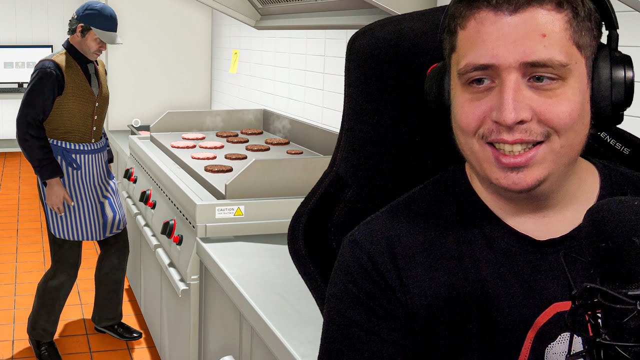 TALÁN FOGTOK MA ENNI IS!!!🍔Fast Food Simulator #2