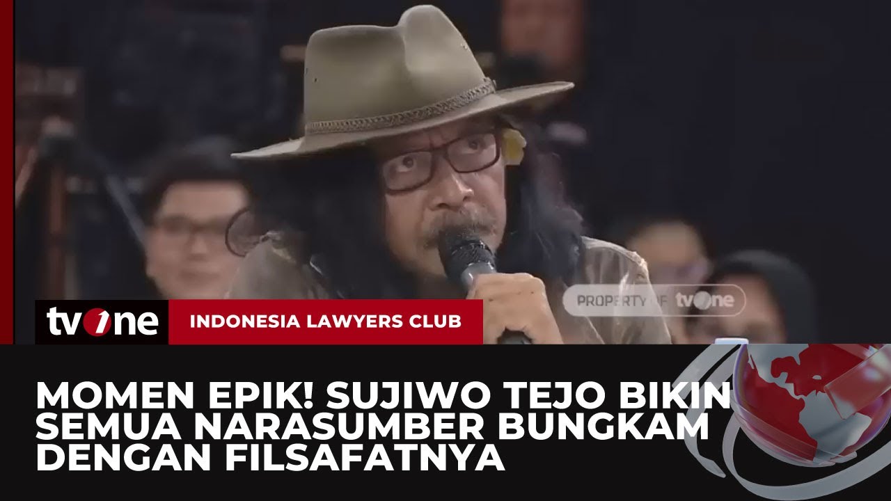 Cerdas! Sujiwo Tejo Jelaskan Kenapa Pernyataan Kepala BPIP Tidak Salah | ILC tvOne